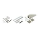 ABILIT 120-G interior sliding door fitting set for ceiling mounting for glass doors - SLIDDRFITT-ABILIT120GD-WD-80-A2-3000 - 1