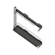 VS SUB Slim full shelf pull-out 90&deg; - PULOUT-FLRCRBRD-PR-ANTHR-SUB-SL-HAND-150 - 1