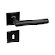 Neo Slim Black square door handle - 1