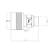 Innesto rapido a vite Faster SERIE CVV - MASCHIO - 2