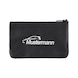 Leather key holder Classic - KEYPOUCH-PRNT-LEATHER-BLACK-1COL - 3