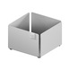 Ordnungsbox ADD Box - ORDNSBOX-ADD-BOX-ST-M2-1X1-SILB-RAL9006 - 1