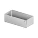 Ordnungsbox ADD Box - ORDNSBOX-ADD-BOX-ST-M2-2X1-SILB-RAL9006 - 1