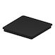 Lid for ADD Box organiser box - LID-ADD-BOX-PLA-P-1X1-CLOSED-BLACK - 1