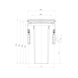 W&auml;schetrennsystem WASH Space XX - WASHETRENN-(WASH-SPACE-XX-400)-WEI-44LTR - 2