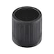 Plastic end grommet For rigid electrical conduits - ENDGRMT-F.CND-BLCK-EN50 - 1