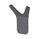 Clothes hook KH-ZD 9 - CLTHHOK-(KH-ZD-9)-BLACK - 1