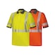 Neon Warnschutz Poloshirt Klasse 2 NEON PLUS - POLOSHIRT NEON GELB/GRAU 5XL - 1