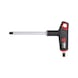 T-handle 2C hex key with ball head with side drive T-handle 2C hex key with ball head with side drive