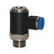 L-shaped push-in fitting with hexagon socket - 1