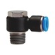 L-shaped push-in fitting hexagon R thread - 1