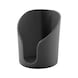 Cup holder - CPHOLD-PLA-BLACK-CLOSED-D100MM - 1