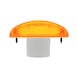Clignotant 12 V/24 V. - CLIGNOT.GAUCHE/DROIT 12/24V ORANGE/BLANC - 1