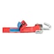 Ratchet strap in accordance with the Association of German Engineers' standard VDI 2700 sheet 8.1/8.2 for car transport - STRP-RTCH-CARTRAN-LC1500-W35MM-L2,8M - 2