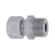 Pipe connector with a conical spiral - 2