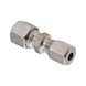 Straight reducer screw connection, stainless steel - 1