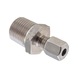 Straight screw-in connector stainless steel NPT MT - 1