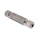 Welded bulkhead fitting, stainless steel - 1