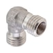 90° angled cutting ring fitting ISO 8434-1, stainless steel 1.4571 - 1