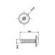 Retaining clip, vehicle - RTNGCLIP-DOOR-CONSOLE-4,2X16 - 2
