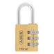 Riippulukko Combi-Lock - ABUS RIIPPULUKKO NUMEROKOODI 30MM MES. - 1