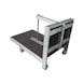 Photovoltaic transport trolley - TRANTRLY-PV-ALU/WO-80X118X72CM - 3