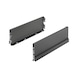 Cadre Nova Pro Scala H186 pour tiroirs H186 - COTE NP SCALA ANTHRACITE H186 NL500 - 1