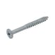 Drilling screw, flat head, inch - 2