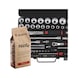 Steckschlüssel 1/2 Zoll und 1/4 Zoll und Kaffee 60-teiliges Sortiment - STECKSCHLÜSSEL SET 1/2"+1/4" + KAFFEE - 1