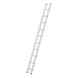 Sliding part for aluminium universal ladders