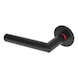 A 905 door handle - DH-A2-A905-HIDDEN-HERO-ROS-H-H-L-BLACK - 1