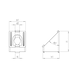 Angle bracket - ANGLCON-ZNDC-PWD-SLOT8-M8-40X51X40MM - 2