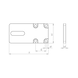 End plate - ENDPLT-ST-A2K-STP-80X40MM - 2