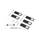 LED-Unterbauleuchte UBL-24-12-SET zum Anschrauben - LEUCHT-LED-UBL-24-12-SET-NW-SCHW-5TLG - 1