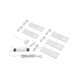 LED-Unterbauleuchte UBL-24-12-SET zum Anschrauben - LEUCHT-LED-UBL-24-12-SET-NW-ALUF-5TLG - 1