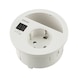EST-6 built-in socket - SKT-TBL-INSTALLATION-SOCKET-EST6-WHITE - 1
