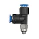 T-shaped push-in fitting long vers. R thread Mini - 1