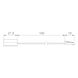 Anschlussleitung zum Anstecken - ANSHLLTG-(F.LEUCHT-UBL-24-13)-100MM - 2