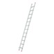 Sliding part for aluminium extension ladders
