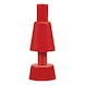 Traffic cone adapter with twist-off cap - ADAPT-LEITKEGEL - 1