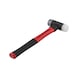 STRONG reinforced soft-face hammer with nylon/polyurethane combination - SFTFCEHAM-3C-STHSNG-NYL/PUR-D32MM - 3