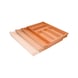 Cutlery insert bamboo extendable - 2