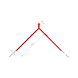 Gewebeeckwinkel mit Abzugskante - GWBECKWNKL-(ABZGKT-6MM)-L250CM - 2