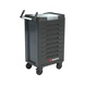 System-Werkstattwagen ULTIMATE 8.4 mit Edelstahl-Arbeitsplatte - WRKSTWG-ULTI-8.4-EDELST-8SL-RAL7016-FS - 1