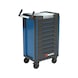 System-Werkstattwagen ULTIMATE 8.4 mit Edelstahl-Arbeitsplatte - WRKSTWG-ULTI-8.4-EDELST-8SL-RAL5010-FS - 1