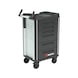 System-Werkstattwagen ULTIMATE 8.4 mit Kunststofftop-Arbeitsplatte - WRKSTWG-ULTI-8.4-KST-6SL-RAL7035-FS - 1