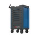 System-Werkstattwagen ULTIMATE 8.4 mit Kunststofftop-Arbeitsplatte - WRKSTWG-ULTI-8.4-KST-7SL-RAL5010-FS - 2