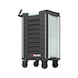 System-Werkstattwagen ULTIMATE 8.4 mit Edelstahl-Arbeitsplatte - WRKSTWG-ULTI-8.4-EDELST-8SL-RAL7035-FS - 2