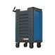 System-Werkstattwagen ULTIMATE 8.4 mit Edelstahl-Arbeitsplatte - WRKSTWG-ULTI-8.4-EDELST-8SL-RAL5010-FS - 2