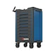 System-Werkstattwagen ULTIMATE 8.4 mit Kunststofftop-Arbeitsplatte - WRKSTWG-ULTI-8.4-KST-8SL-RAL5010-FS - 2